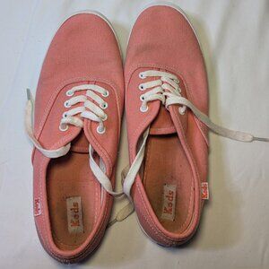 Keds|| Bubblegum Pink Gently Loved Women's Fashion Sneakers Size 9
